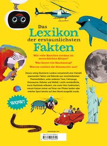 Jacqueline McCann: Das Lexikon der erstaunlichsten Fakten - gut recherchiertes, kunterbuntes Kinderlexikon ab 6 Jahre, Buch