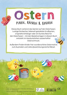 Angelika Penner: Ravensburger Malen, Rätseln, Basteln: Ostern - Großes Buch für Kinder ab 5 Jahre, Osterdeko, Rätselspaß, Ausmalbuch, Buch