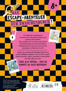 Anne Scheller: Ravensburger Escape Rätsel: Höllisches Hotelzimmer - Rätselbuch ab 8 Jahre - Für Escape Room-Fans, Buch