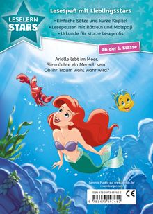 Sarah Dalitz: Disney: Arielle die Meerjungfrau - Lesen lernen mit den Leselernstars - Erstlesebuch - Kinder ab 6 Jahren - Lesen üben 1. Klasse, Buch