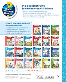 "Wieso? Weshalb? Warum?" ist eine Sachbuchreihe für Kinder von 4-7 Jahren. Darunter 18 bunte Buchcover zu verschiedenen Themen.