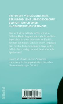 Georg M. Oswald: Vorleben, Buch