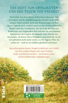 Katrin Tempel: Apfelblütenjahre, Buch