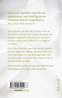 Heinrich Steinfest: Die Büglerin, Buch