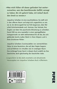 Jaqueline Scheiber: ungeschönt, Buch