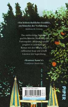 Helmut Krausser: Trennungen. Verbrennungen, Buch