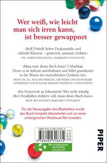 Rolf Dobelli: Die Kunst des klaren Denkens, Buch