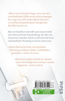 Heinrich Steinfest: Der Chauffeur, Buch