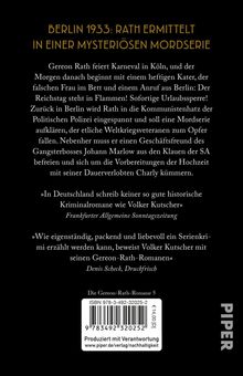 Volker Kutscher: Märzgefallene, Buch