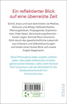 Konrad Paul Liessmann: Lauter Lügen, Buch