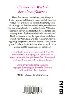 „Es war ein Wirbel, der nie aufhörte.“ Ein persönliches Buch von Heinz Bachmann über Leben und Verlust mit Ingeborg.