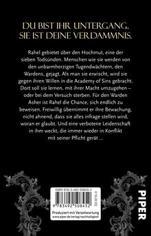 Kari Vanadis: Vanity Falling: Academy of Sins, Buch