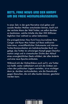 Kate Conger: Elon Musk und die Zerstörung von Twitter, Buch