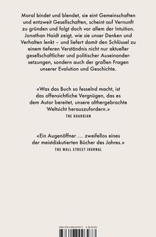 Texte beschreiben die Auswirkungen von Moral auf Gesellschaften. Enthält Zitate von The Guardian und The Wall Street Journal.