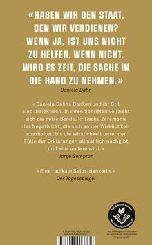 Daniela Dahn: Wir sind der Staat!, Buch