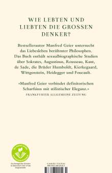 Manfred Geier: Die Liebe der Philosophen, Buch