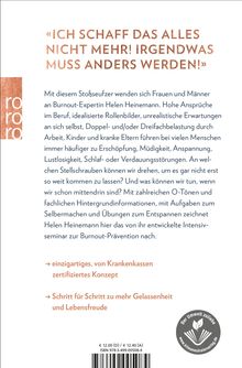 Helen Heinemann: Irgendwas muss anders werden!, Buch