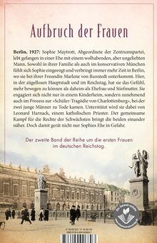 Micaela A. Gabriel: Die Frauen vom Reichstag: Ruf nach Veränderung, Buch