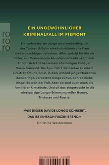 Davide Longo: Schlichte Wut, Buch