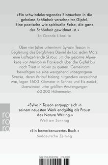 «Ein schwindelerregendes Eintauchen ... der Schönheit gewidmet ist.» Über vier Jahre unternimmt Sylvain Tesson...