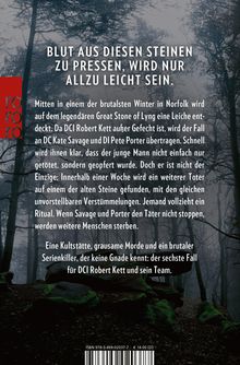 "Blut aus diesen Steinen zu pressen, wird nur allzu leicht sein." Illustration: Waldszene mit Moos bedeckten Steinen.