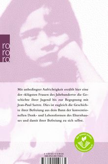 Simone de Beauvoir: Memoiren einer Tochter aus gutem Hause, Buch