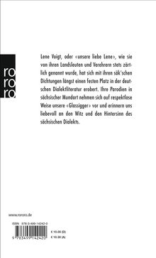 Lene Voigt: Säk'sche Balladen, Buch