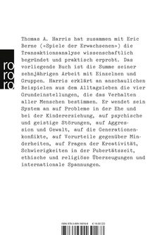 Thomas A. Harris: Ich bin o.k., Du bist o.k, Buch