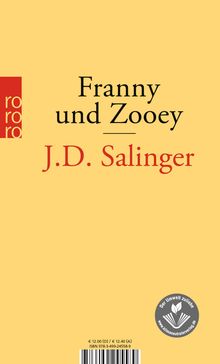 J. D. Salinger: Franny und Zooey, Buch