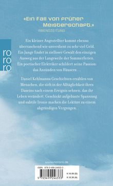 Daniel Kehlmann: Unter der Sonne, Buch