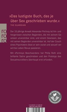 Philip Roth: Portnoys Beschwerden, Buch