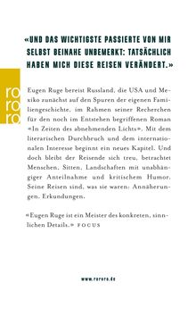 Eugen Ruge: Annäherung, Buch