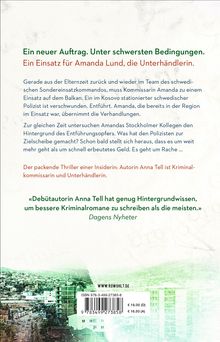 Anna Tell: Nächte des Zorns, Buch