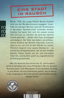 Philip Kerr: Metropolis, Buch