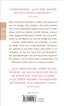 Matthew Weiner: Alles über Heather, Buch