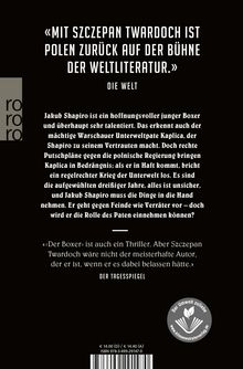 Szczepan Twardoch: Der Boxer, Buch