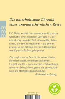 Friedrich Christian Delius: Der Spaziergang von Rostock nach Syrakus, Buch