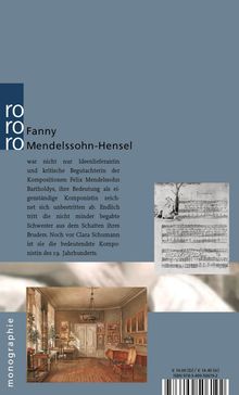 Ute Büchter-Römer: Fanny Mendelssohn-Hensel, Buch