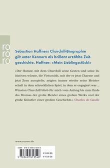 Sebastian Haffner: Winston Churchill, Buch