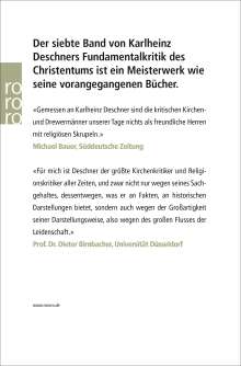 Karlheinz Deschner: Kriminalgeschichte des Christentums, Buch