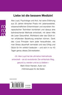 Alex Loyd: Das Love Principle, Buch