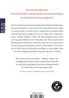 Herfried Münkler: Der Dreißigjährige Krieg, Buch