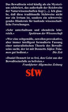 Daniel C. Dennett: Süße Träume, Buch