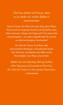 Gerbrand Bakker: Der Sohn des Friseurs, Buch