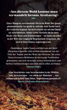 Maddalena Vaglio Tanet: In den Wald, Buch