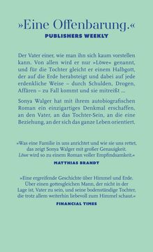 Texte: »Eine Offenbarung.« PUBLISHERS WEEKLY; »Was eine Familie in uns anrichtet... MATTHIAS BRANDT; »Eine ergreifende Geschichte... FINANCIAL TIMES." Pastellfarbener Hintergrund.