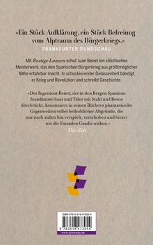 Juan Benet: Rostige Lanzen, Buch