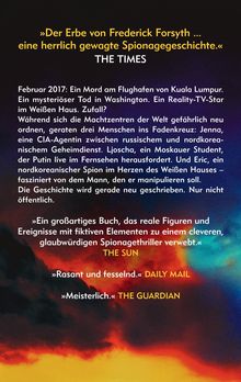 Rezensionen und Einführung zu einem packenden Spionagethriller, der reale Ereignisse und fiktionale Elemente kombiniert.