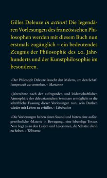 Gilles Deleuze: Über die Malerei, Buch