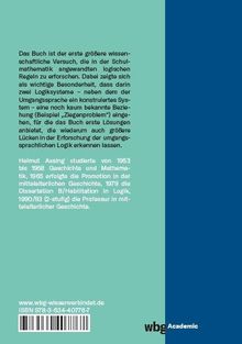 Helmut Assing: Die Logik der Schulmathematik, Buch